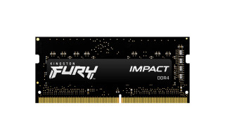 Kingston 16GB DDR4 2666MHz Kit(2x8GB) SODIMM Fury Impact Black PC