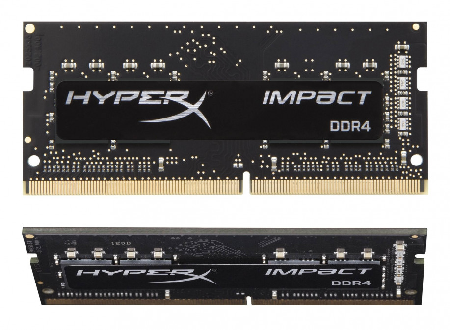 Kingston 16GB DDR4 2666MHz Kit(2x8GB) SODIMM Fury Impact Black PC