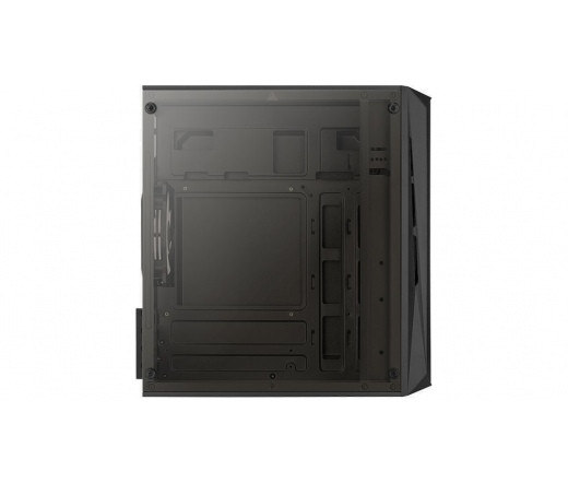 Számítógépház Aerocool CS-107 Mesh FRGB mATX Fekete Acryl üveg PC