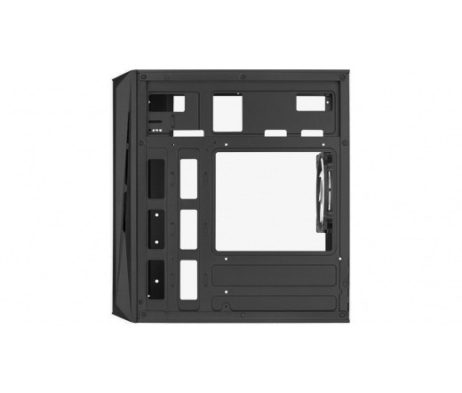 Számítógépház Aerocool CS-107 Mesh FRGB mATX Fekete Acryl üveg PC
