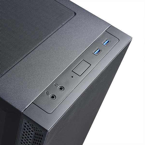 Lian Li LANCOOL 205 ATX Ház (Fekete Edzett üveg) PC