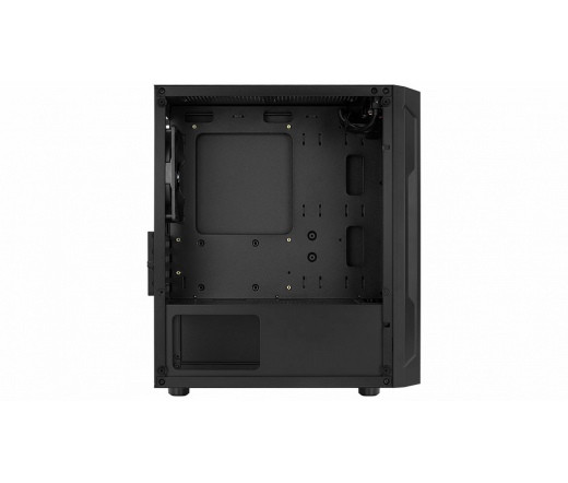 Aerocool Trinity Mini Mesh mATX ház (Fekete edzett üveg) PC