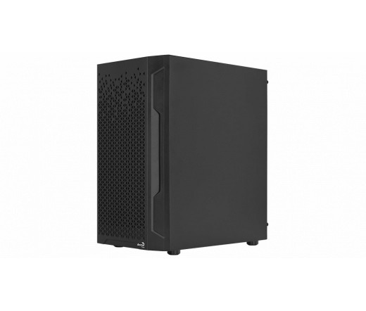 Aerocool Trinity Mini Mesh mATX ház (Fekete edzett üveg) PC