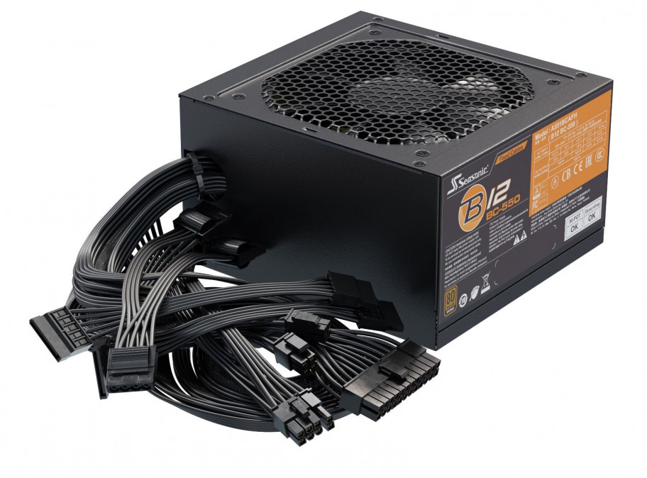 Seasonic B12 550W tápegység (B12-BC-550) PC