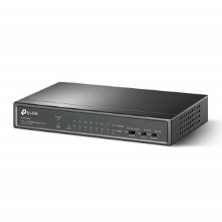 TP-Link TL-SF1009P 9-Port 10/100Mbps Desktop Switch with 8-Port PoE+ PC