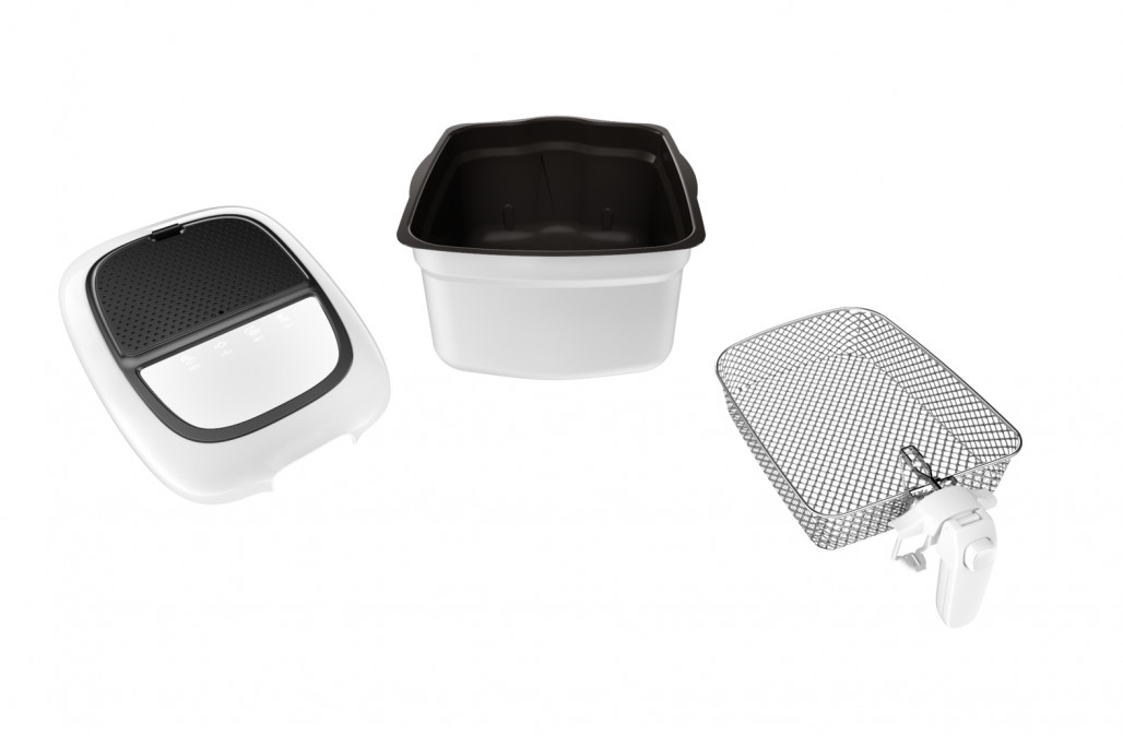 Tefal FR314030 Super Uno fehér olajsütő Otthon