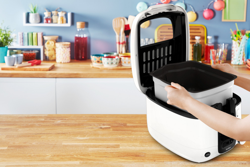 Tefal FR314030 Super Uno fehér olajsütő Otthon
