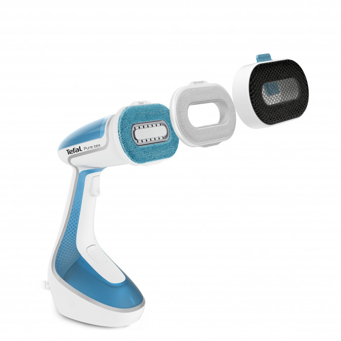 Tefal DT9530E1 Pure Tex kék-fehér kézi ruhagőzölő Otthon