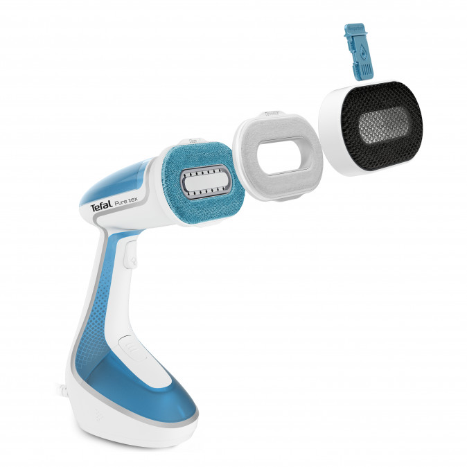 Tefal DT9530E1 Pure Tex kék-fehér kézi ruhagőzölő Otthon