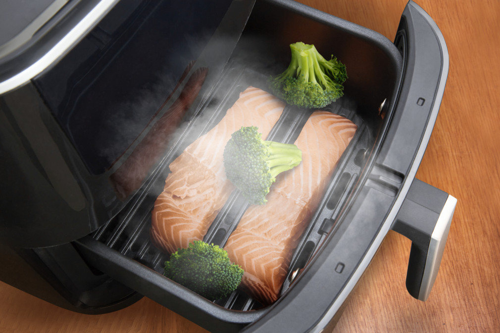 Tefal FW201815 Easy Fry Grill&Steam 5,6l 3 az 1-ben forrólevegős sütő Otthon
