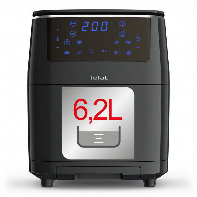 Tefal FW201815 Easy Fry Grill&Steam 5,6l 3 az 1-ben forrólevegős sütő Otthon