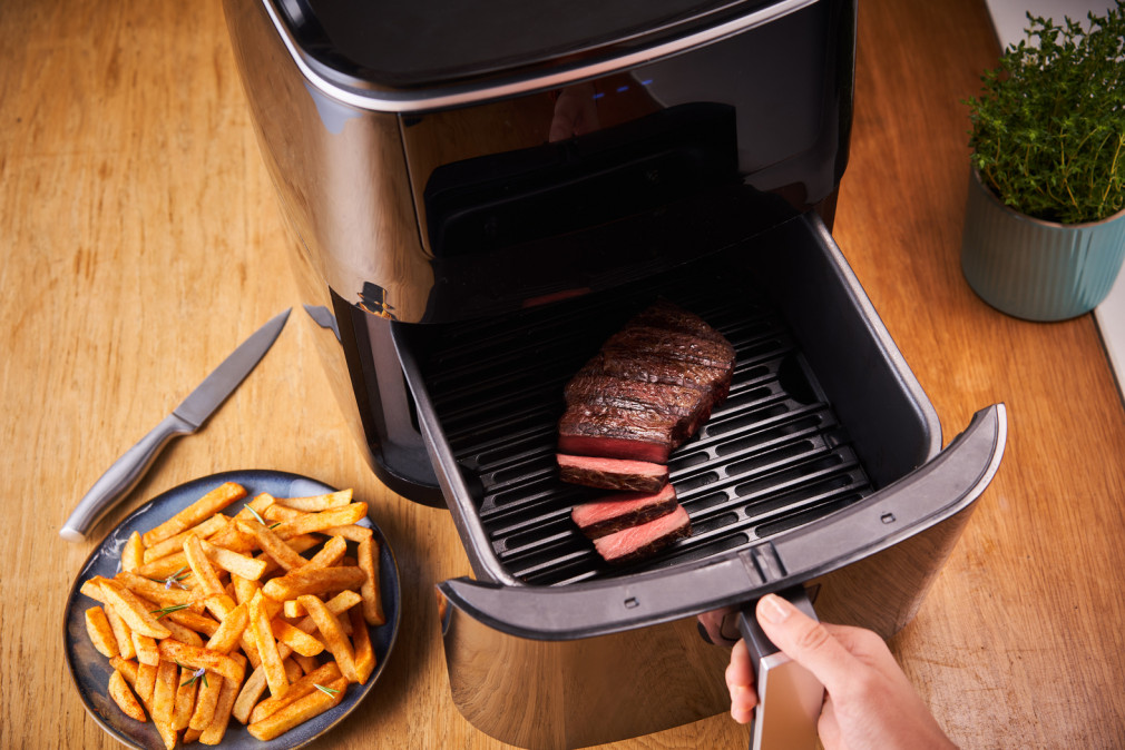 Tefal FW201815 Easy Fry Grill&Steam 5,6l 3 az 1-ben forrólevegős sütő Otthon