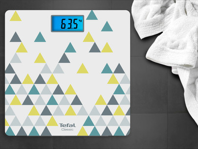Tefal PP1536V0 Classic Scandinavian Sprit mintás fehér személymérleg Otthon