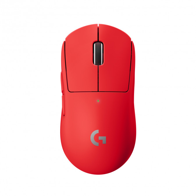 Logitech G PRO X SUPERLIGHT vezeték nélküli gaming egér piros (910-006785) PC