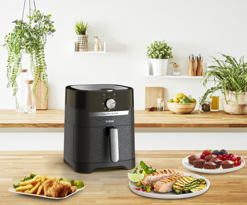 Tefal Easy Fry & Grill EY501815 Forrólevegős Sütő Otthon