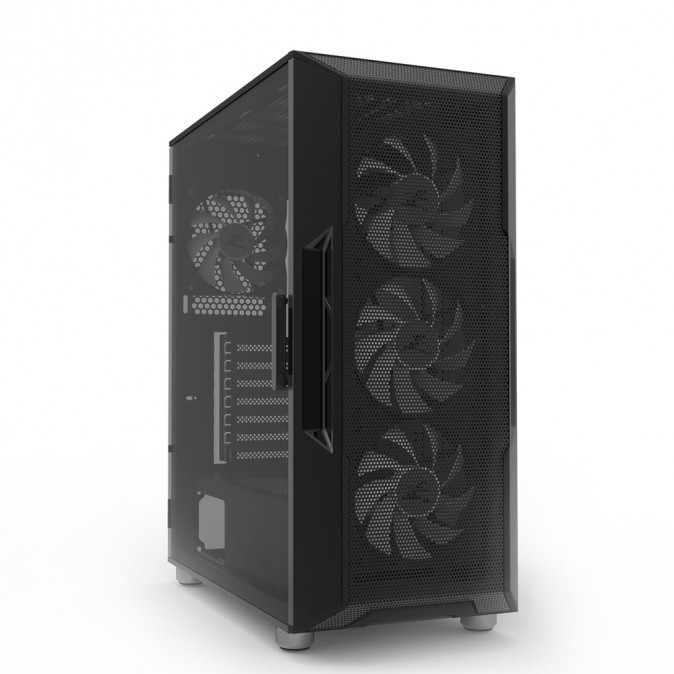 ZALMAN I3 NEO számítógépház, Fekete (I3 NEO BLACK) PC