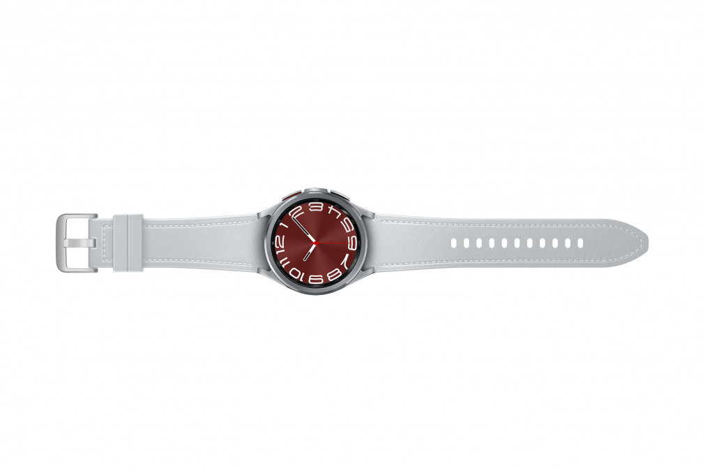Galaxy Watch 6 Classic Bluetooth 43 mm Ezüst (SM-R950NZSAEUE) Mobil