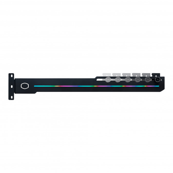 COOLER MASTER Videokártya Tartó, ELV8, RGB, fekete PC