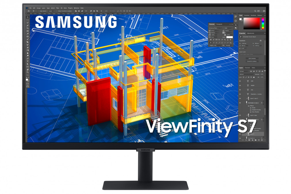 SAMSUNG 27" 4K UHD IPS 16:9 5ms monitor (LS27A700NWPXEN) PC