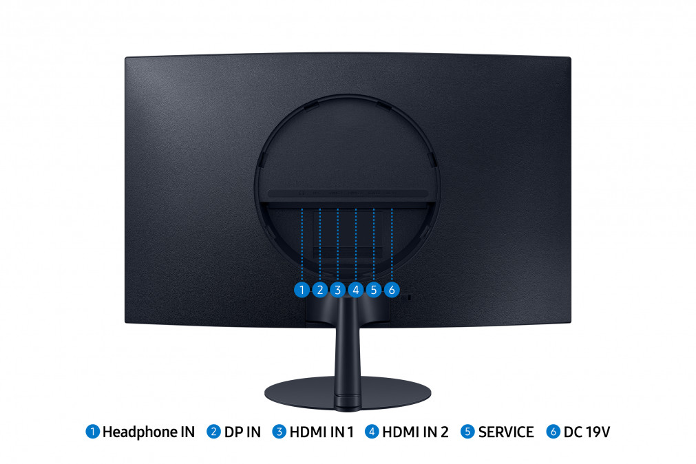 SAMSUNG 27" FHD VA 16:9 4ms ívelt monitor (LS27C390EAUXEN) PC