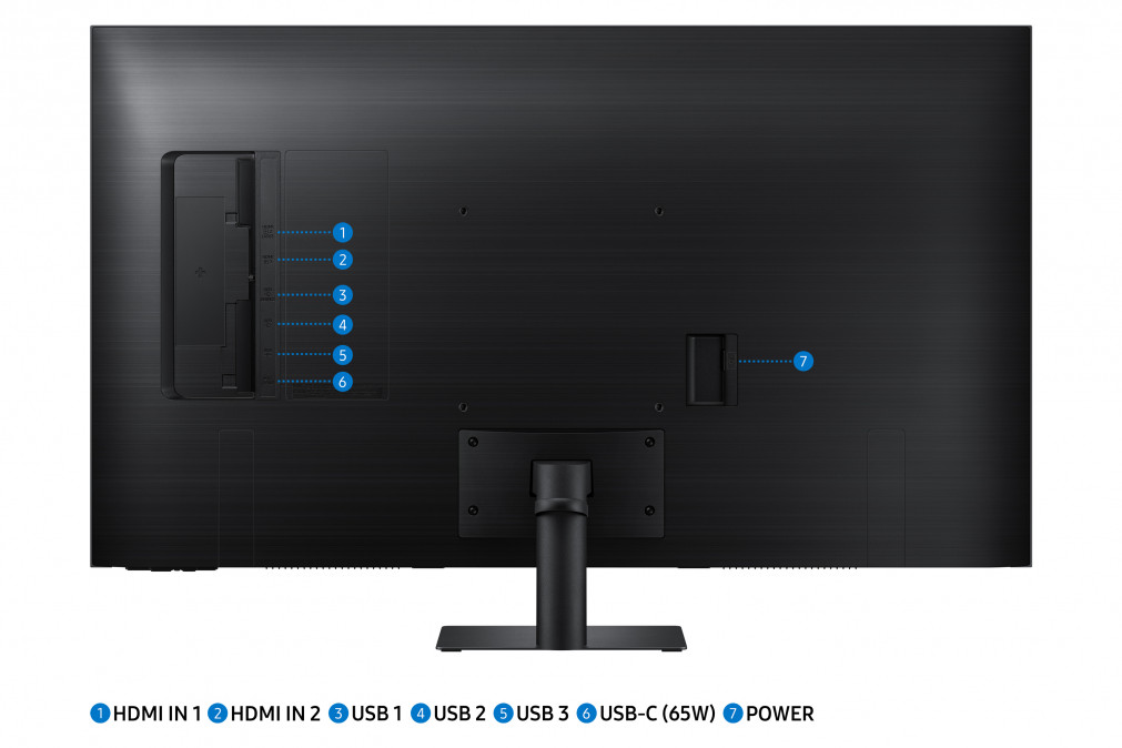 SAMSUNG 43" 4K UHD VA 16:9 4ms smart monitor (LS43BM700UPXEN) PC