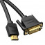 Vention HDMI - DVI átalakító kábel 1m - Fekete (ABFBF) thumbnail