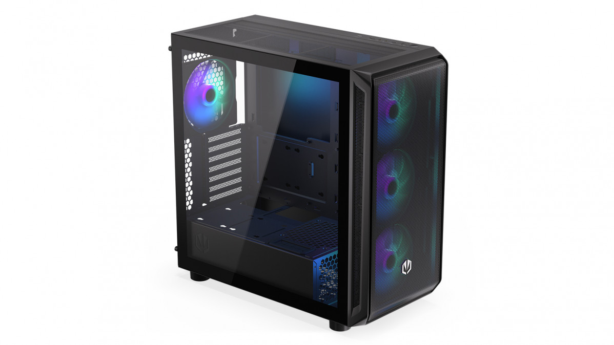 Endorfy Arx 700 ARGB Számítógép ház - Fekete (EY2A013) PC
