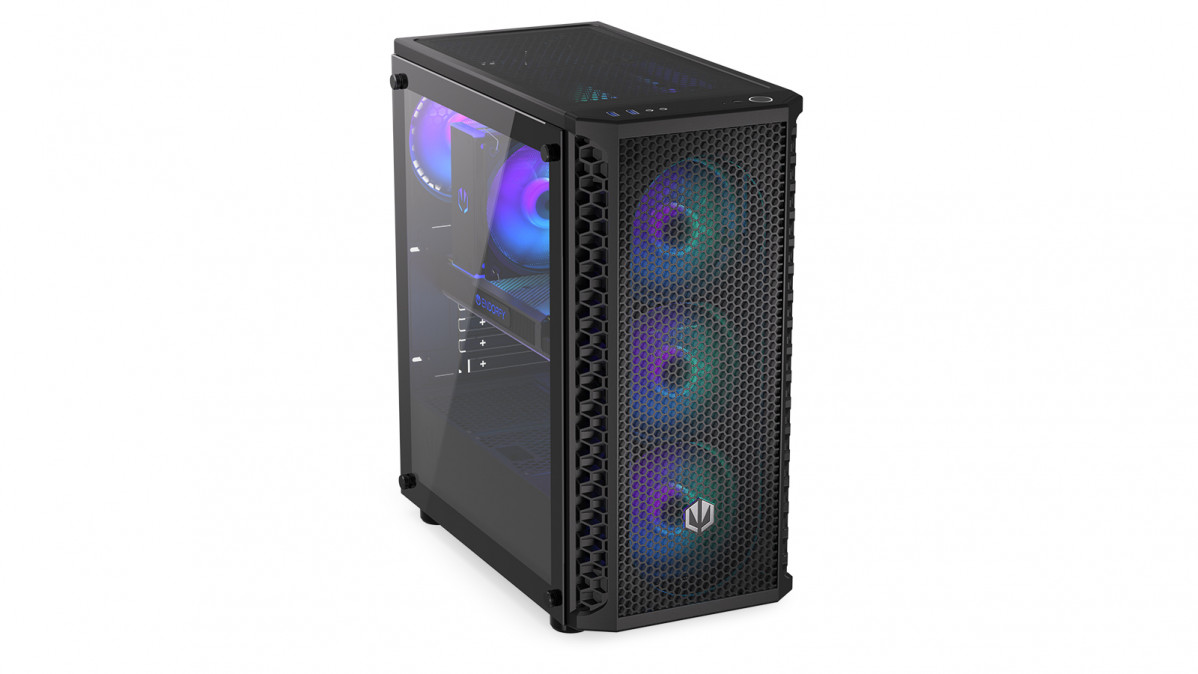 Endorfy Signum 300 ARGB Számítógép ház - Fekete (EY2A006) PC