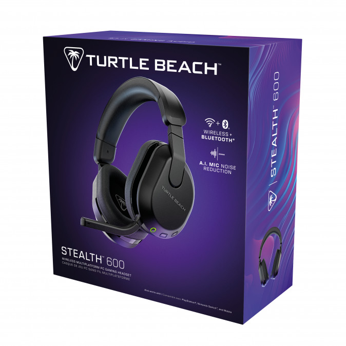 Turtle Beach STEALTH 600 GEN3 gaming fejhallgató - Fekete (TBS-5103-05) PC