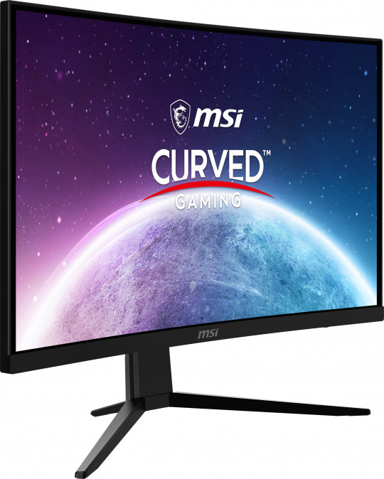 MSI Monitor GAMING G2422C Ívelt VA LED 23,6" FHD 1920x1080, 16:9, 3000:1 CR, 250cd/m2, 1500R, 1ms, 180Hz, DP, HDMI PC