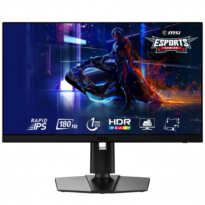 MSI Monitor GAMING G272QPF E2 Rapid IPS LED 27" WQHD 2560x1440, 16:9, 1200:1 CR, 300cd/m2, 1ms, 180Hz, DP, 2xHDMI PC