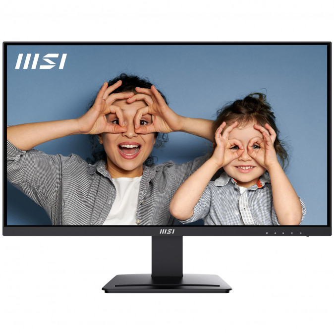 MSI Monitor Business PRO MP273U 27" UHD 3840x2160, IPS, 16:9, 60Hz, 4ms, 300cd/m2, 1000:1, 2x HDMI, DP, Black PC
