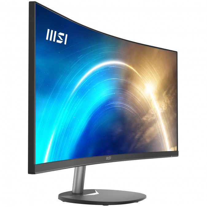 MSI Monitor Business PRO MP341CQ Ívelt 34" QHD, 3440x1440, 100Hz VA 21:9, 3000:1 CR, 300cd/m2, 4 ms, HDMI, DP, Black PC