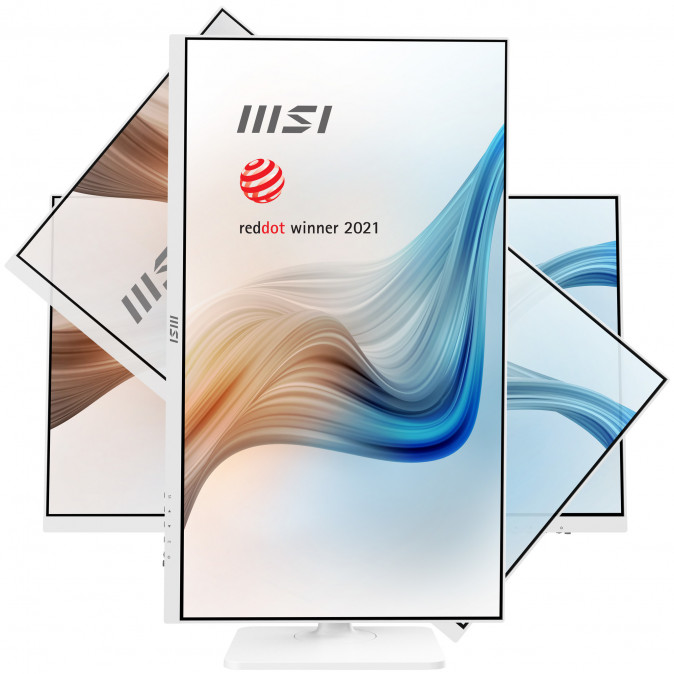 MSI Monitor Business Modern MD272QXPW 27" QHD, 2560x1440, 100Hz, IPS 16:9, 1000:1, 400cd/m2, 4ms, HDMI, DP, USB-C, White PC