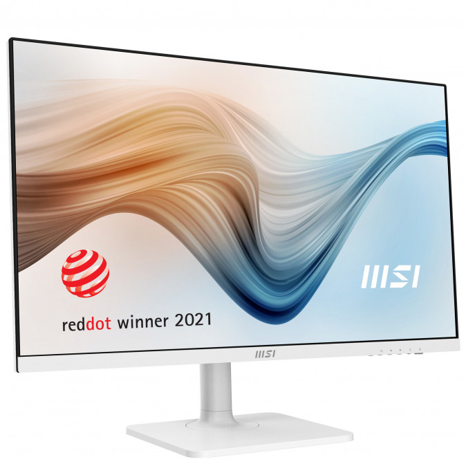 MSI Monitor Business Modern MD272QXPW 27" QHD, 2560x1440, 100Hz, IPS 16:9, 1000:1, 400cd/m2, 4ms, HDMI, DP, USB-C, White PC