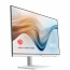 MSI Monitor Business Modern MD272QXPW 27" QHD, 2560x1440, 100Hz, IPS 16:9, 1000:1, 400cd/m2, 4ms, HDMI, DP, USB-C, White thumbnail
