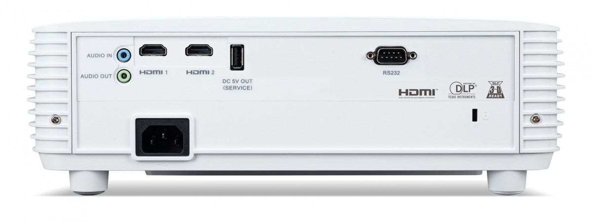 ACER DLP 3D Projektor H6542, 1080p (1920x1080), 16:9, 4000Lm, 13000/1, HDMI, fehér PC