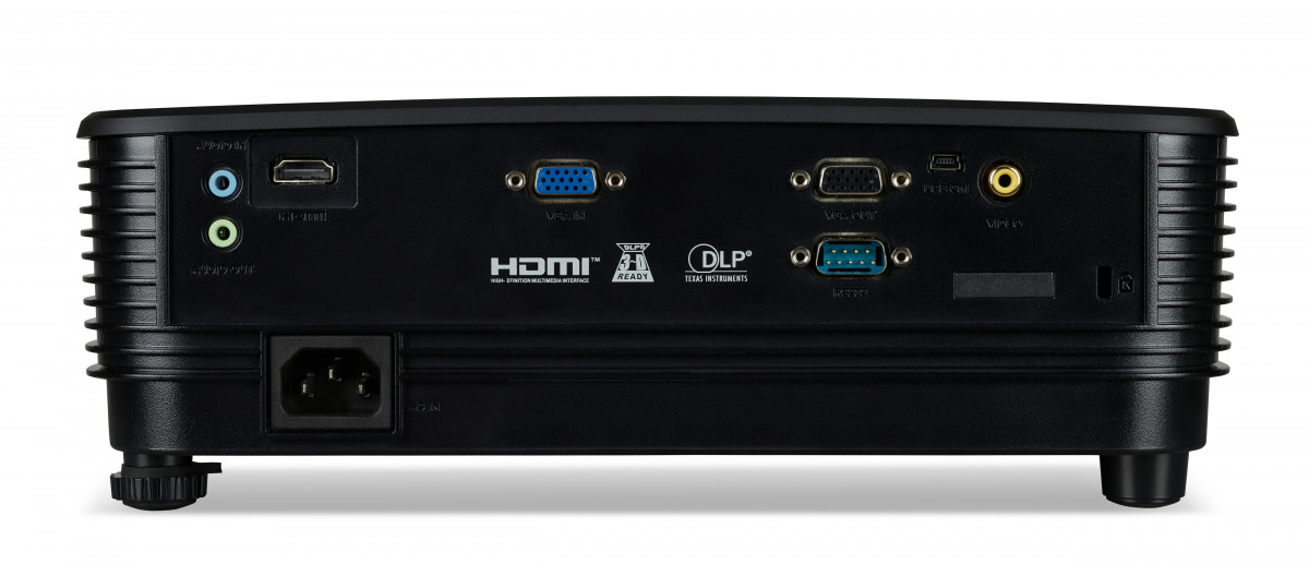 ACER DLP Projektor X1329, WXGA (1280x800), 16:10, 4800Lm, 20000/1, VGA, RCA, 2x HDMI, fekete PC