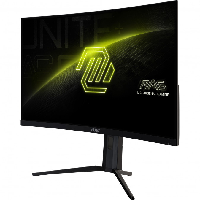 MSI Monitor GAMING MAG 321CUPDF 31,5" Ívelt UHD/FHD Dual mode 3840x2160 320/160Hz, VA, 3000:1 0,5ms, 2x HDMI, DP, USB-C PC