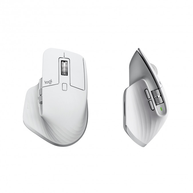 LOGITECH MX Master 3S vezeték nélküli egér Mac-hez - Halványszürke (910-006572) PC