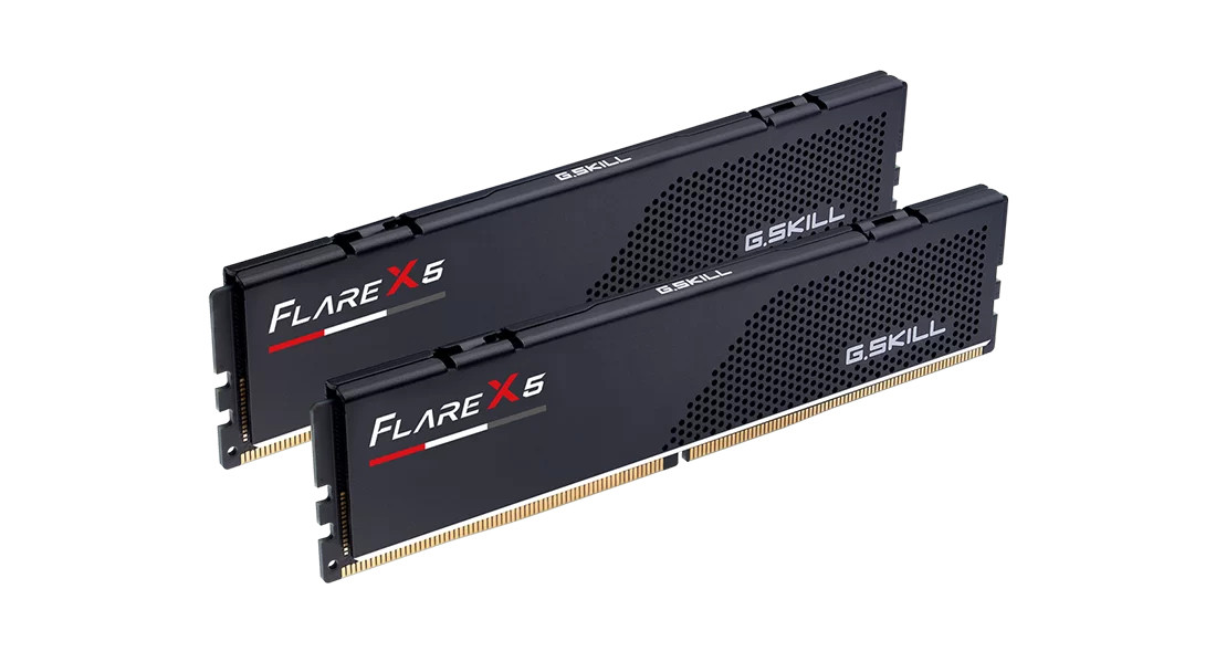 G.SKILL Flare X5 DDR5 6000MHz CL30 RAM 32GB Kit2 (2x16GB) AMD EXPO Black PC