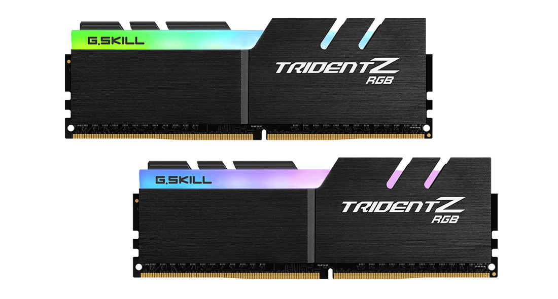 G.SKILL Trident Z RGB DDR4 3200MHz CL14 RAM 64GB Kit2 (2x32GB) PC