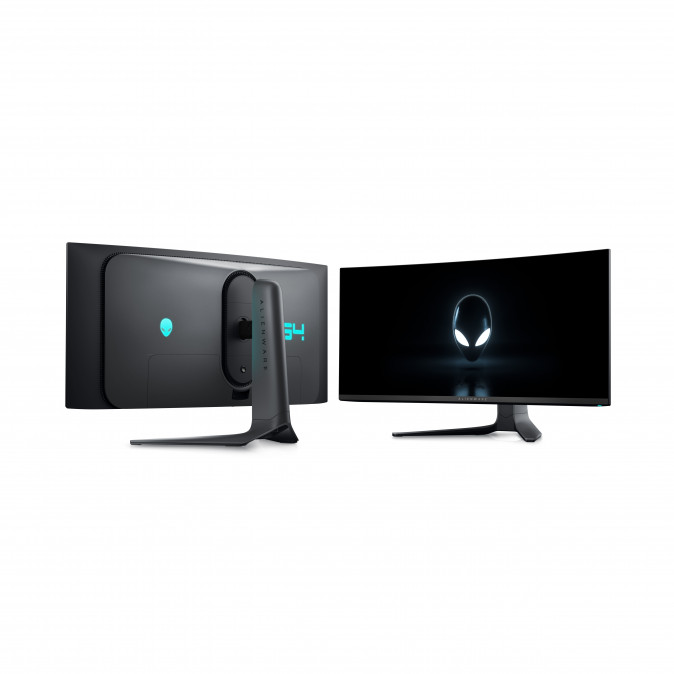 DELL Alienware Monitor 34" AW3423DWF 3440x1440, 1000:1, 1000cd, 0,1ms, DP, HDMI, AMD Freesync Premium Pro, fekete PC