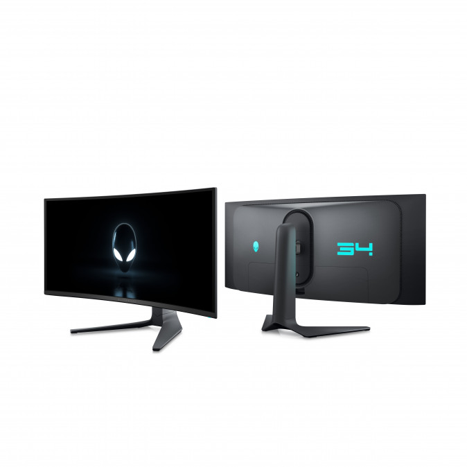 DELL Alienware Monitor 34" AW3423DWF 3440x1440, 1000:1, 1000cd, 0,1ms, DP, HDMI, AMD Freesync Premium Pro, fekete PC