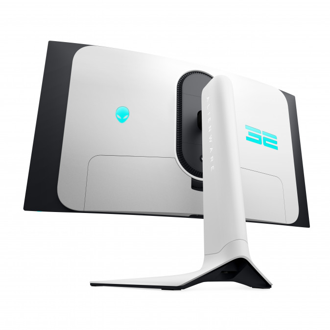 DELL Alienware Ívelt Monitor 31,6"  AW3225QF, QD OLED 3840x2160, 16:9, 1m:1, 1000cd, 0,03ms, DP, HDMI, szürke PC
