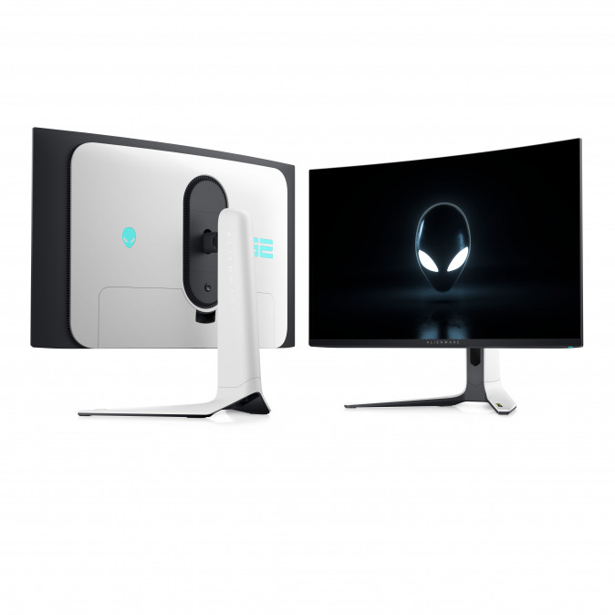 DELL Alienware Ívelt Monitor 31,6"  AW3225QF, QD OLED 3840x2160, 16:9, 1m:1, 1000cd, 0,03ms, DP, HDMI, szürke PC