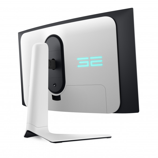 DELL Alienware Ívelt Monitor 31,6"  AW3225QF, QD OLED 3840x2160, 16:9, 1m:1, 1000cd, 0,03ms, DP, HDMI, szürke PC