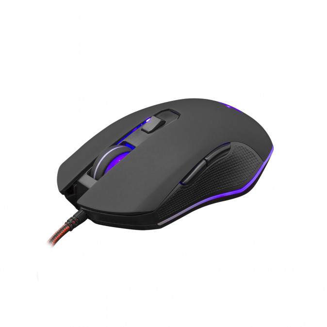 WHITE SHARK GM-3001 CYRUS gaming egér, fekete, 3200dpi PC