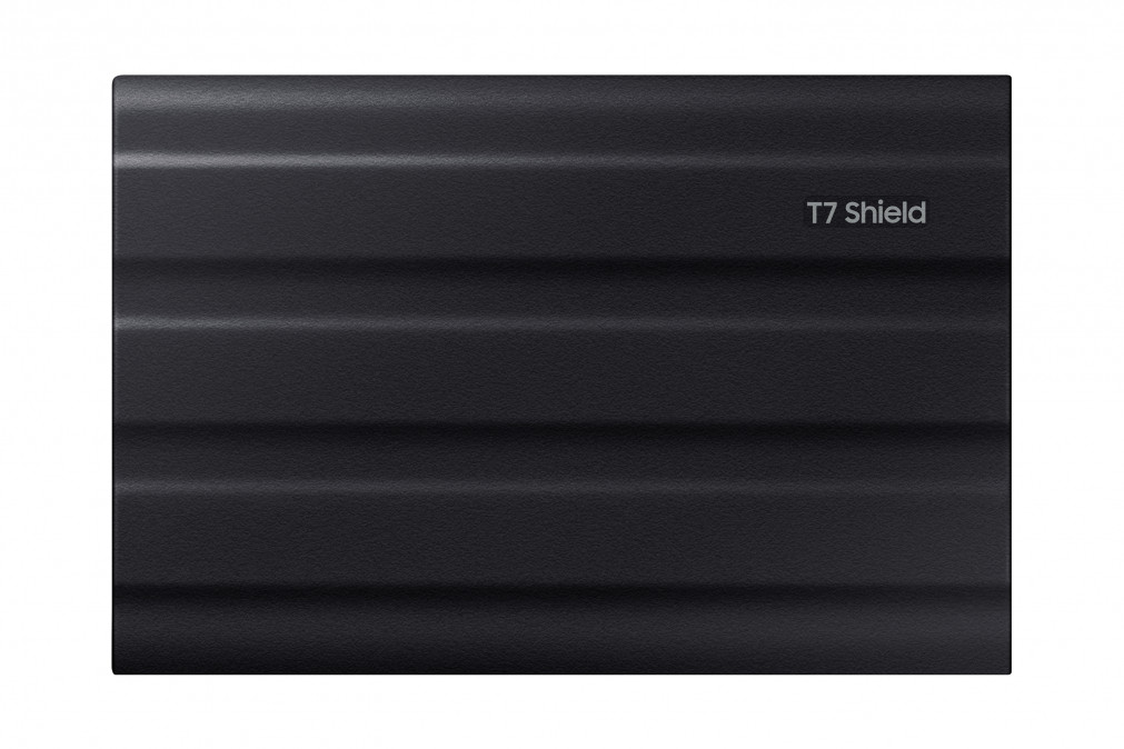 SAMSUNG Hordozható SSD T7 Shield, USB 3.2 Gen.2 (10Gbps), 1TB, Fekete PC