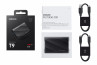 SAMSUNG Portable SSD T9 USB 3.2 Gen 2x2 2TB, Black thumbnail